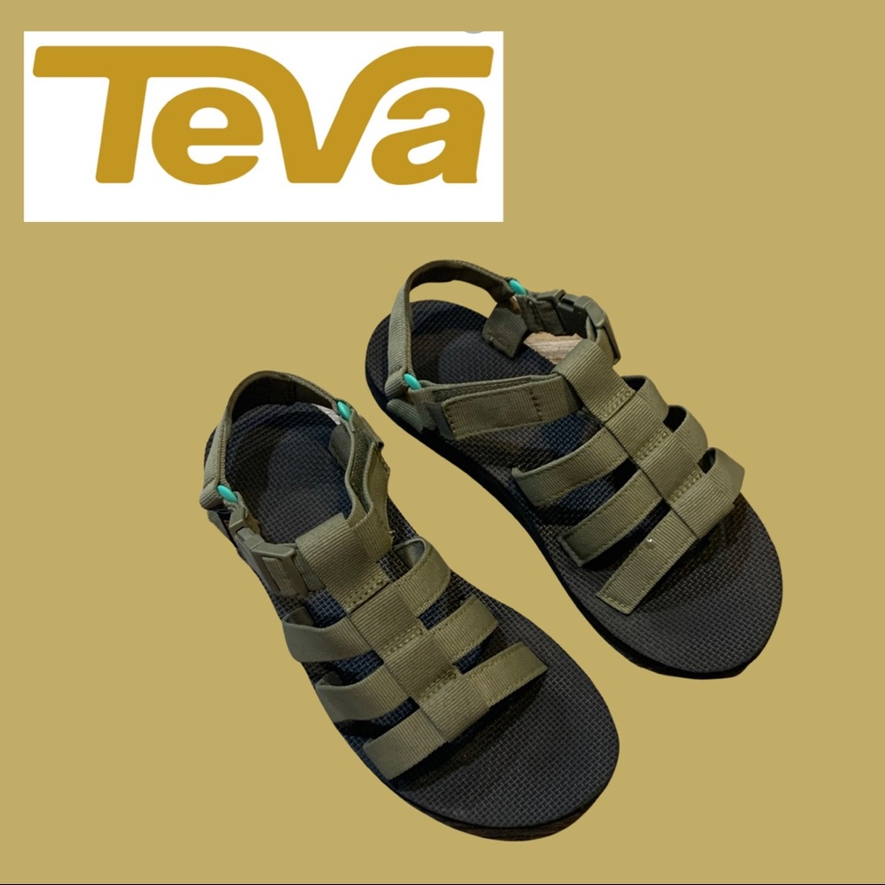 Really Cute Velcro Sandals by Teva- size 8